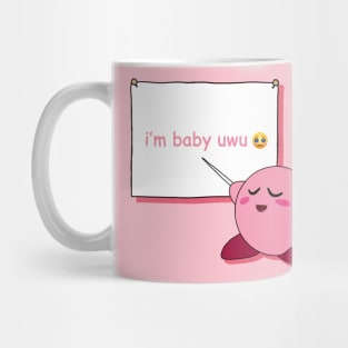 im baby uwu face Mug